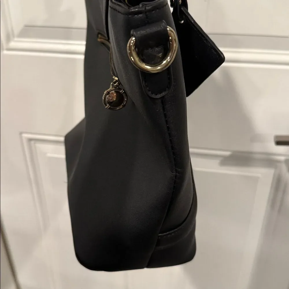 Catherine Malandrino Black and Gold Handbag